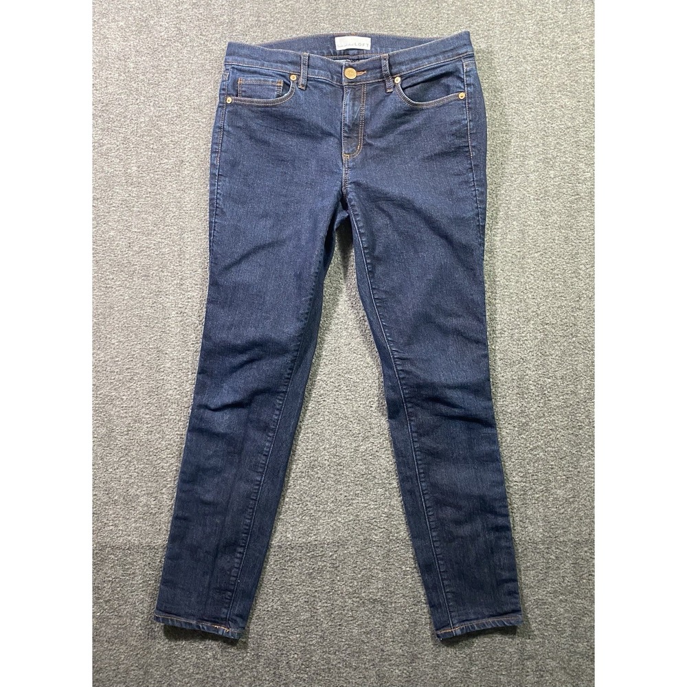 Made & Loved LOFT Women's Jeans Denim Stretch Low Rise Size 28/6